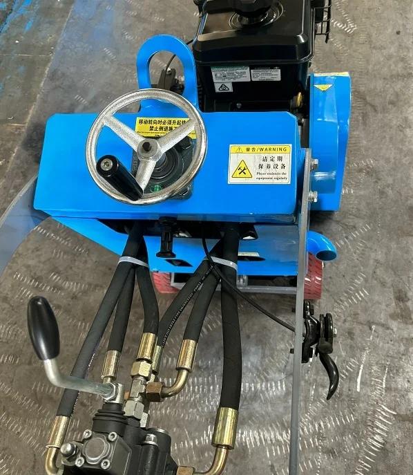 asphalt steel surface gasoline concrete scarifier