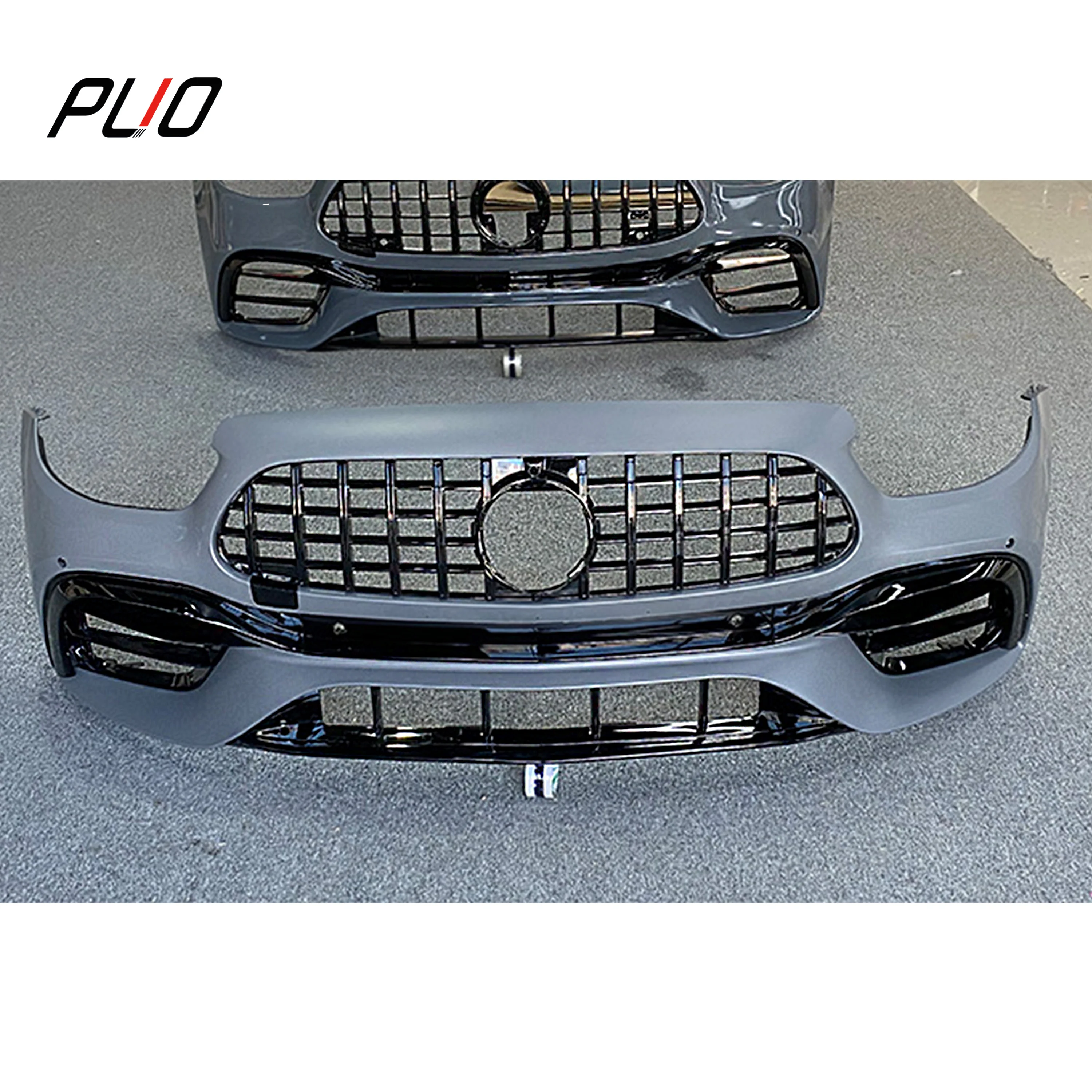 High quality 2021 E63S Auto parts body kit for Mercedes Benz W213 modified to E63S AMG 1:1 Style bumper with grille