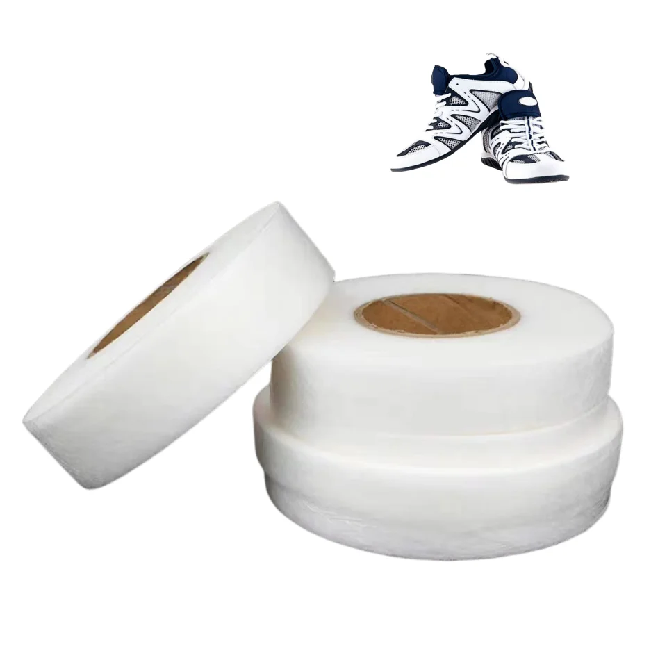 Hot Melt Web Adhesive Hotmelt Web Films TPU Hot Melt Adhesive Web Film Light Weight  Good Air Permeability For Shoes