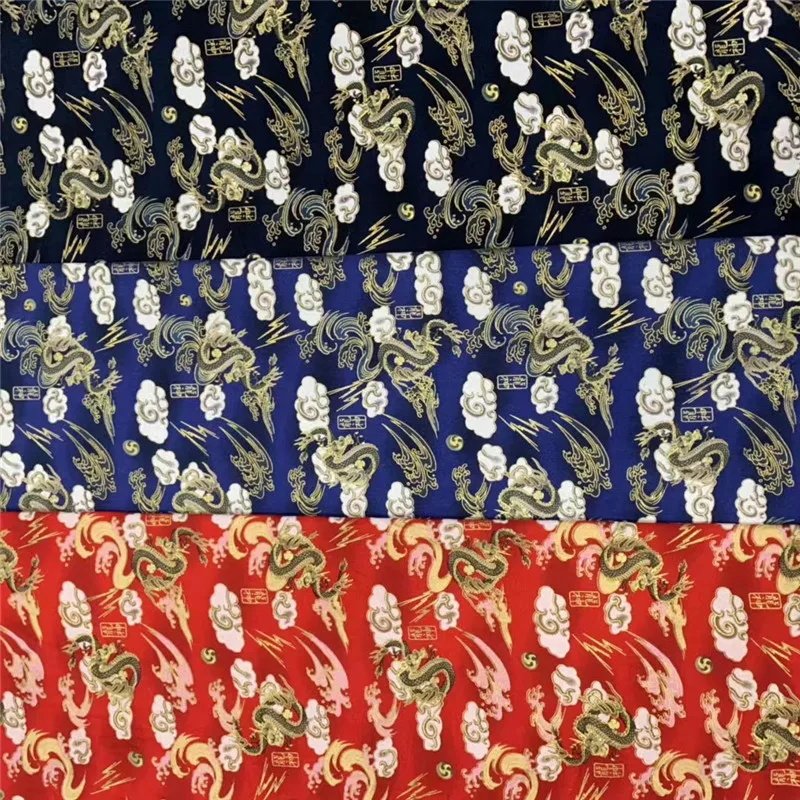 new design 16s 60*60 japanese fabric dragon japan prints 100% cotton