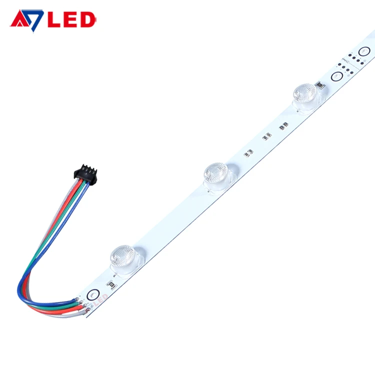 DC24V IP20 non waterproof sidelight 24leds/m 24W/M 3030 smd edge lit RGB LED Strip Bar