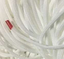 Ready to Ship Great Quantity Stock Non Woven Adjustable 2.5mm-3.0mm Elastic Earloop
