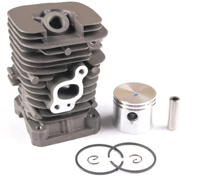 Professional manufacturer China hot sale 41.1mm P350/351 chainsaw  cylinder piston kits  garden tool spare part hairun