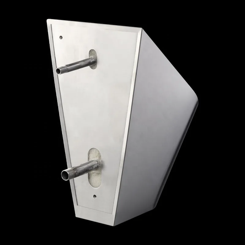 Spain Inox Wall Hung Single Urinal Stainless Steel Prison Urinals For Men