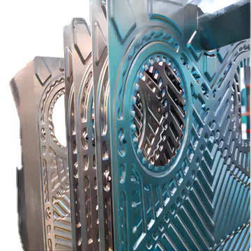 Semi-welded plate heat exchanger plate Model GSW100 in ammonia refrigeration