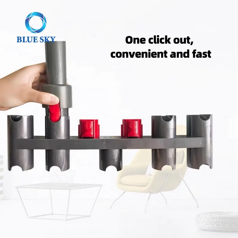Wall Mount Storage Bracket Holder for Dysons V7 V8 V10 V11 V12 V15 V7slim V8slim Vacuum Cleaner Punch-free Shelf Hanging Shelf