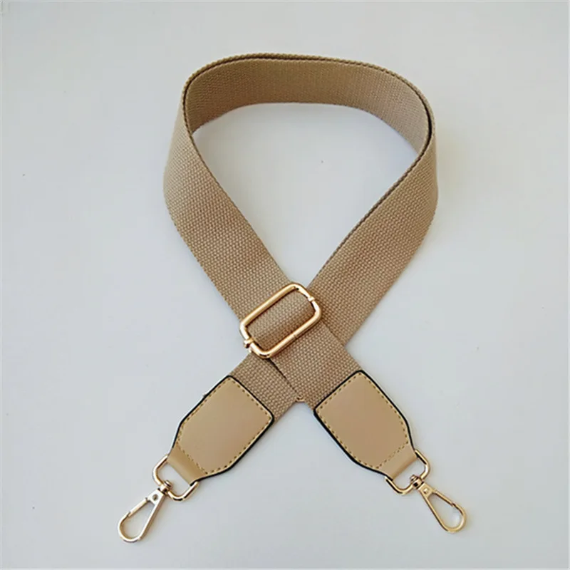 Новинка, однотонная холщовая Регулируемая женская сумка через плечо, сумка через плечо, ремешок для женской сумки, аксессуары
