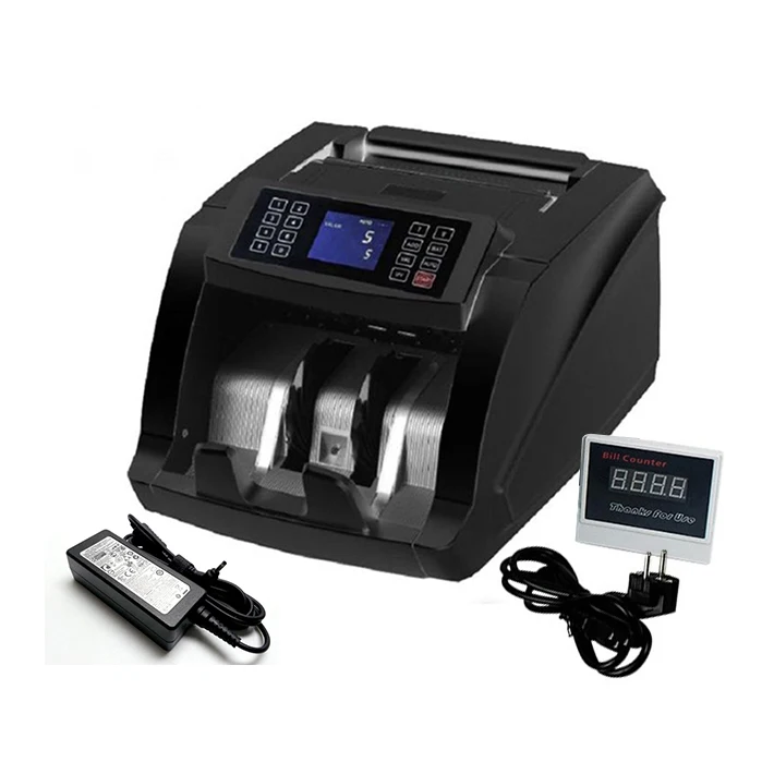 money counting machine mixed money counter cash calculator machine   note checking machine UV MG IR function