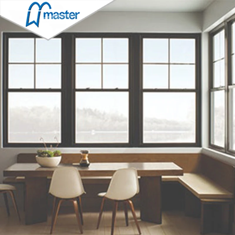 New Style Modern Standards High Quality Customized Aluminium Alloy Single Double Hung Glass Window With Low Price
