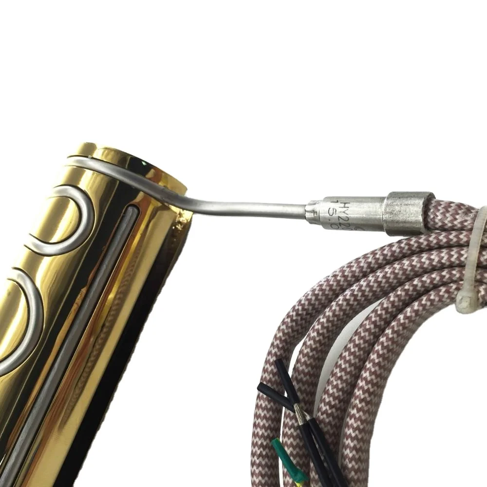 Brass nozzle coil electric heater for hot runner system