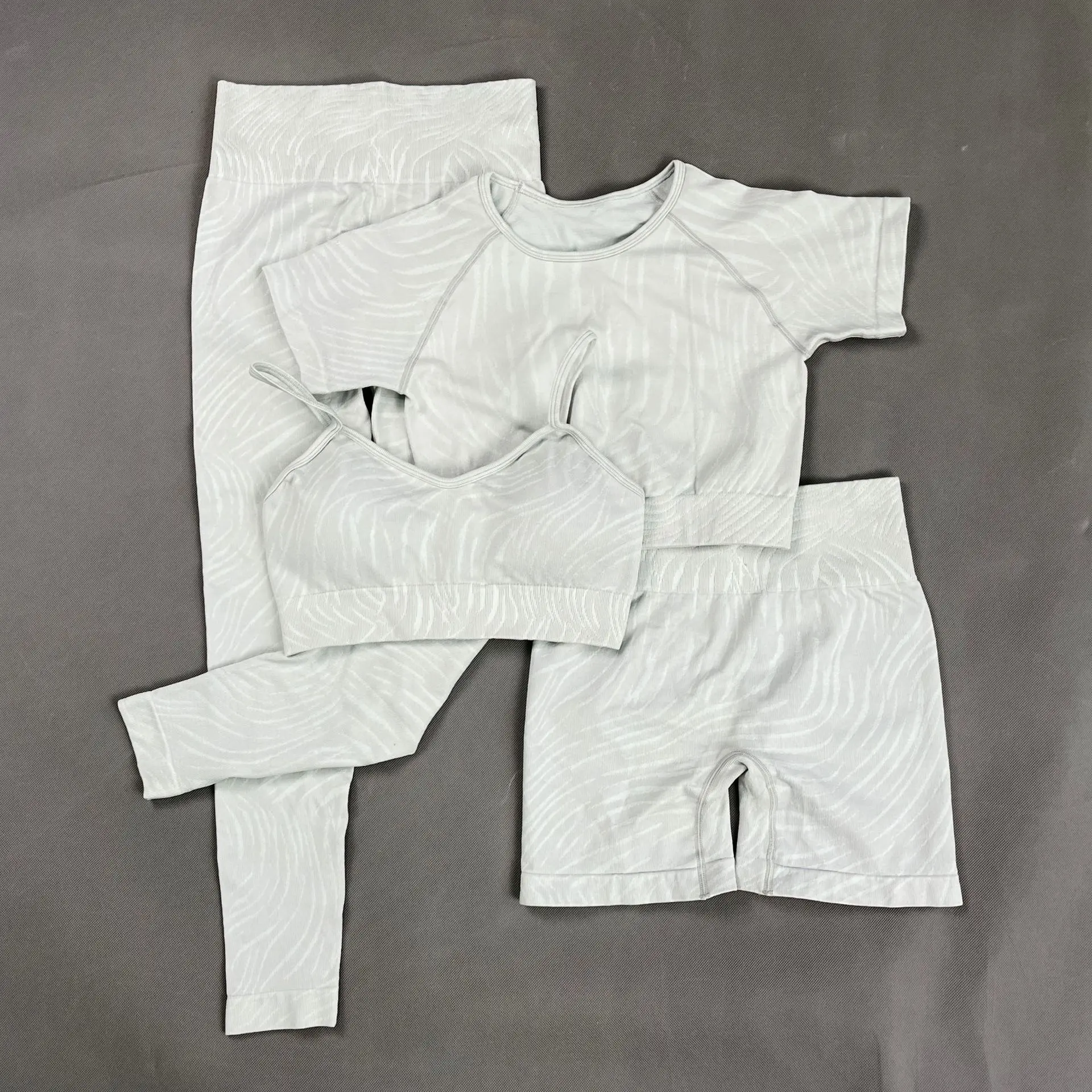 women yoga clothing fitness sets gym wear shorts leggings pants workout sports bra top