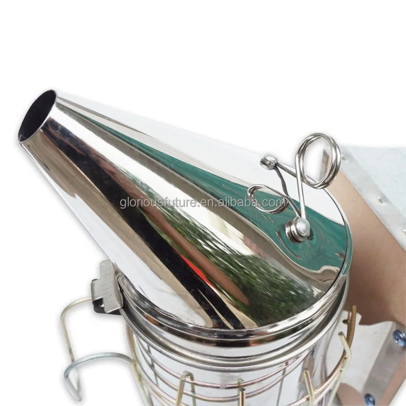 High Quality Stainless Steel Bee Smoker Heat Shield Beekeeping Equipment