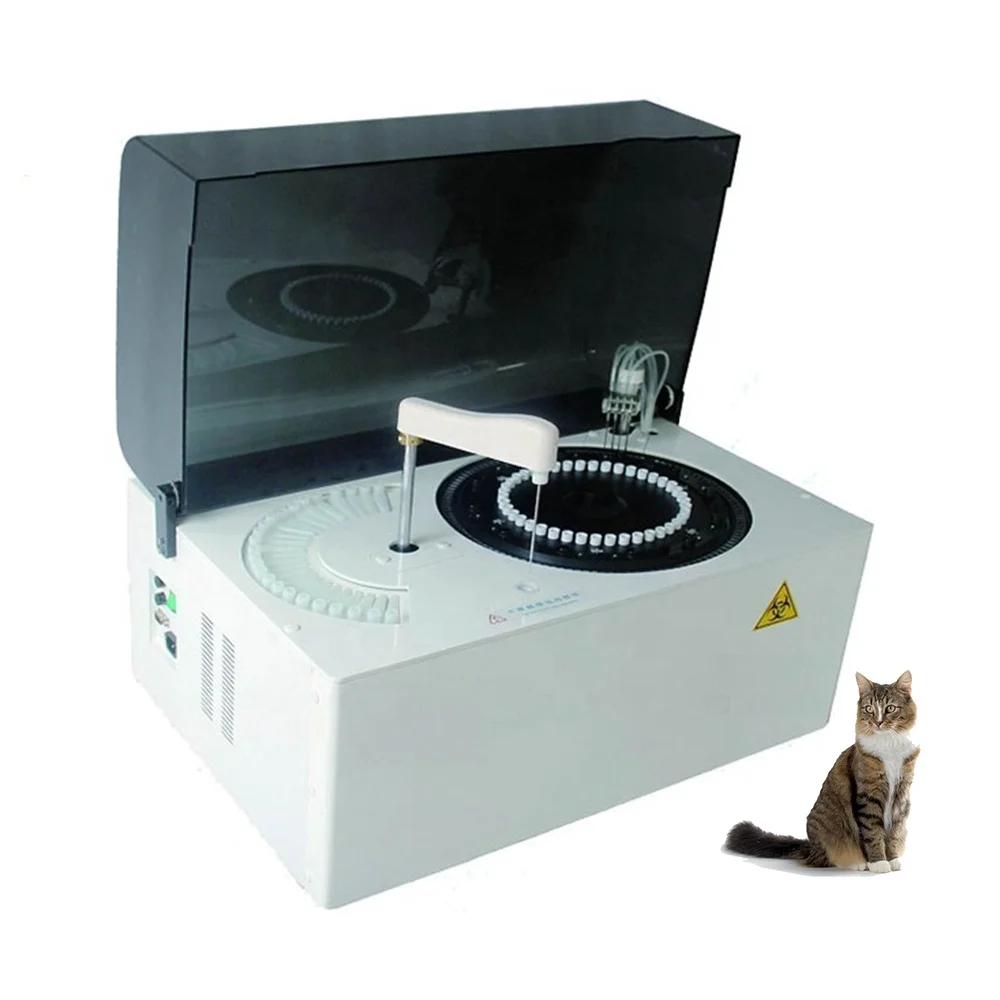 Vet Chemistry Biochemical Analyzer Clinical Analytical Instrument Veterinary Fully Automatic Biochemistry Blood Analyzer Machine