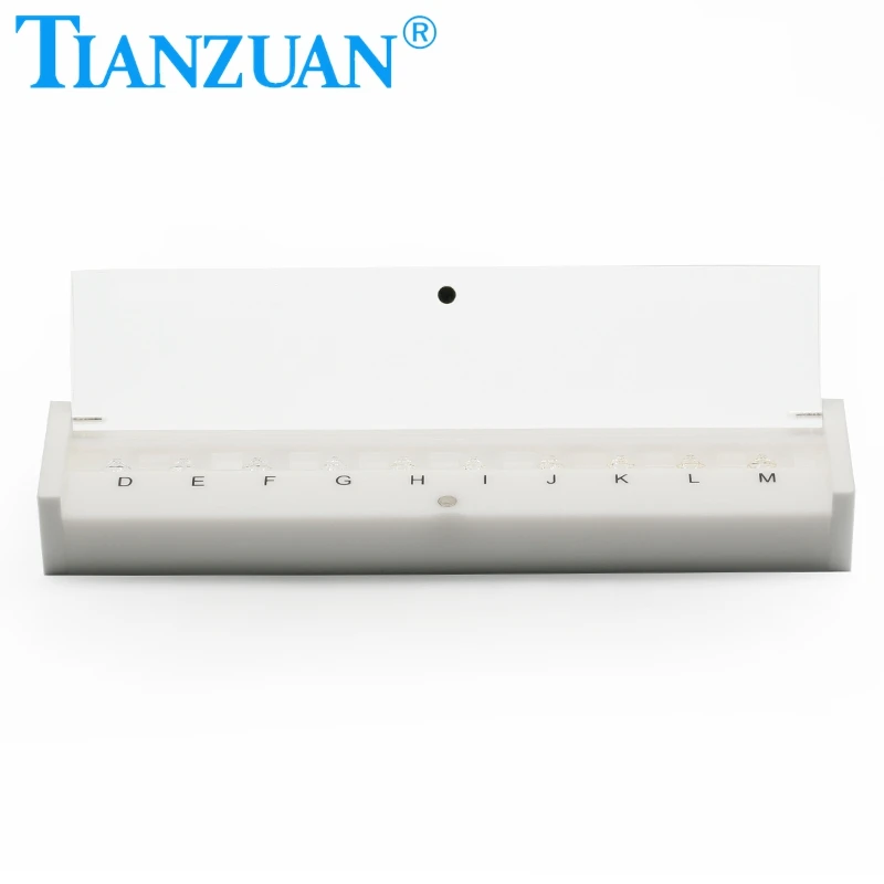 D to M  white color round shape with laser letter moissainte stone  diamond grade  colour tester master stone set