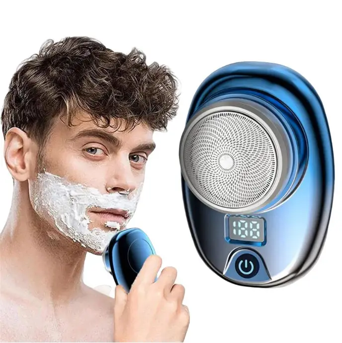 Mini electric shaver Rechargeable Low Noise Professional beard Trimmer Cordless for Men shaving razor