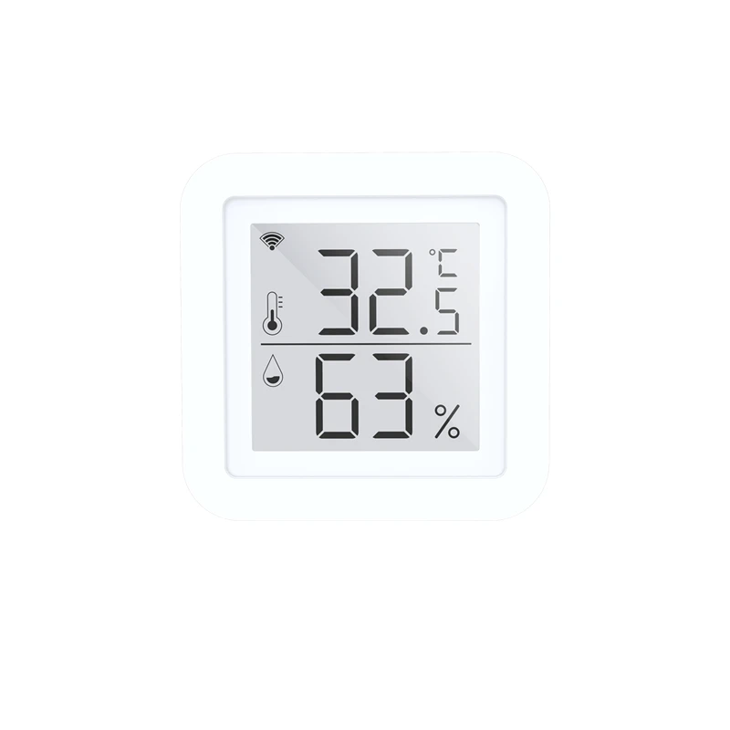 G-Tech plus Tuya WIFI Temperature and Humidity Sensor LCD Large Digital Display ClockTimmer Smart Temperature Humidity Sensor
