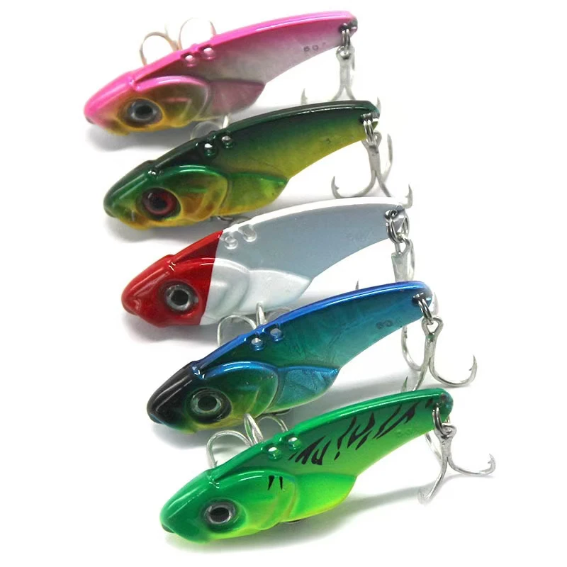 Metal Fishing VIB Lures Vibration Bait Spinner Spoon Fishing Lures Jigs Trout Fishing Baits Shore cast Pesca