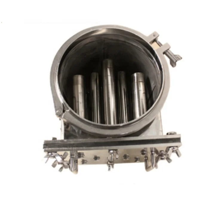 Professional Factory Custom Quartz Sand Ferrous Particles Magnet Separator Strong Powder Iron Magnetic Filter