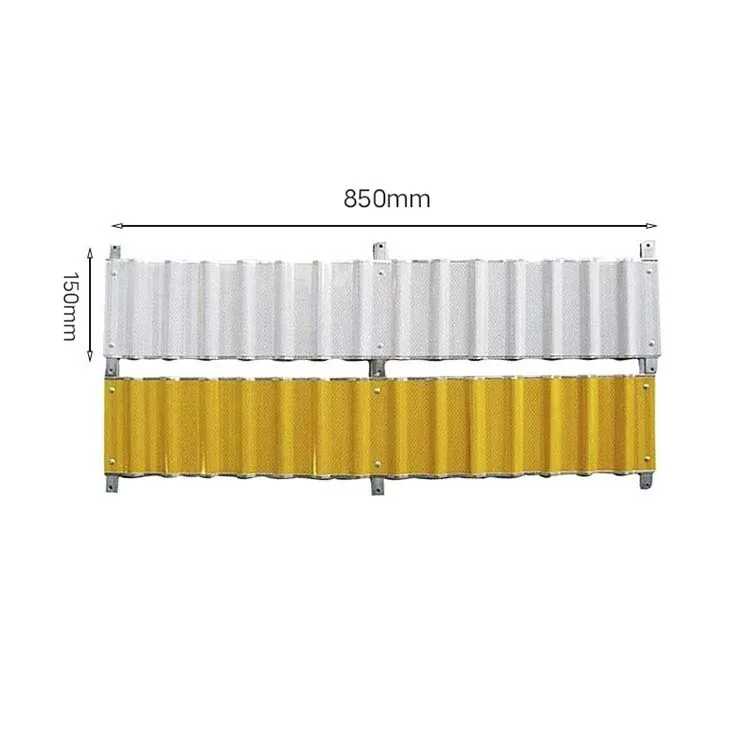 Highway Linear Road Delineator Rectangle Reflective Traffic Sign in Plastic Aluminum Guardrail Marker Reflector