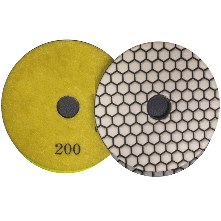 125mm 200 Grit Dry Using Abrasive Pad