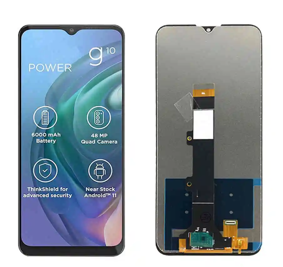 Honfly Factory OEM LCD Touch Digitizer Display Screen Replacement for Motorola Moto G10