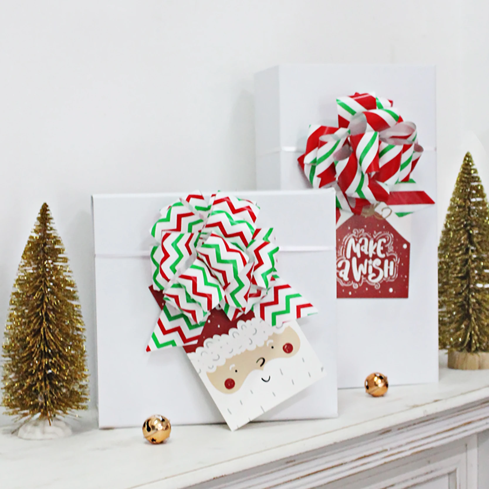 PP Ribbon Pull Bows Decoration Gift Wraps PP Gift Bows for Christmas Birthday Wedding Party