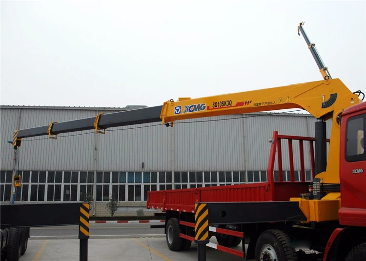 XCMG Brand 10 ton Telescopic Boom Crane SQ10SK3Q  Mounted Crane Truck With Competitive Price