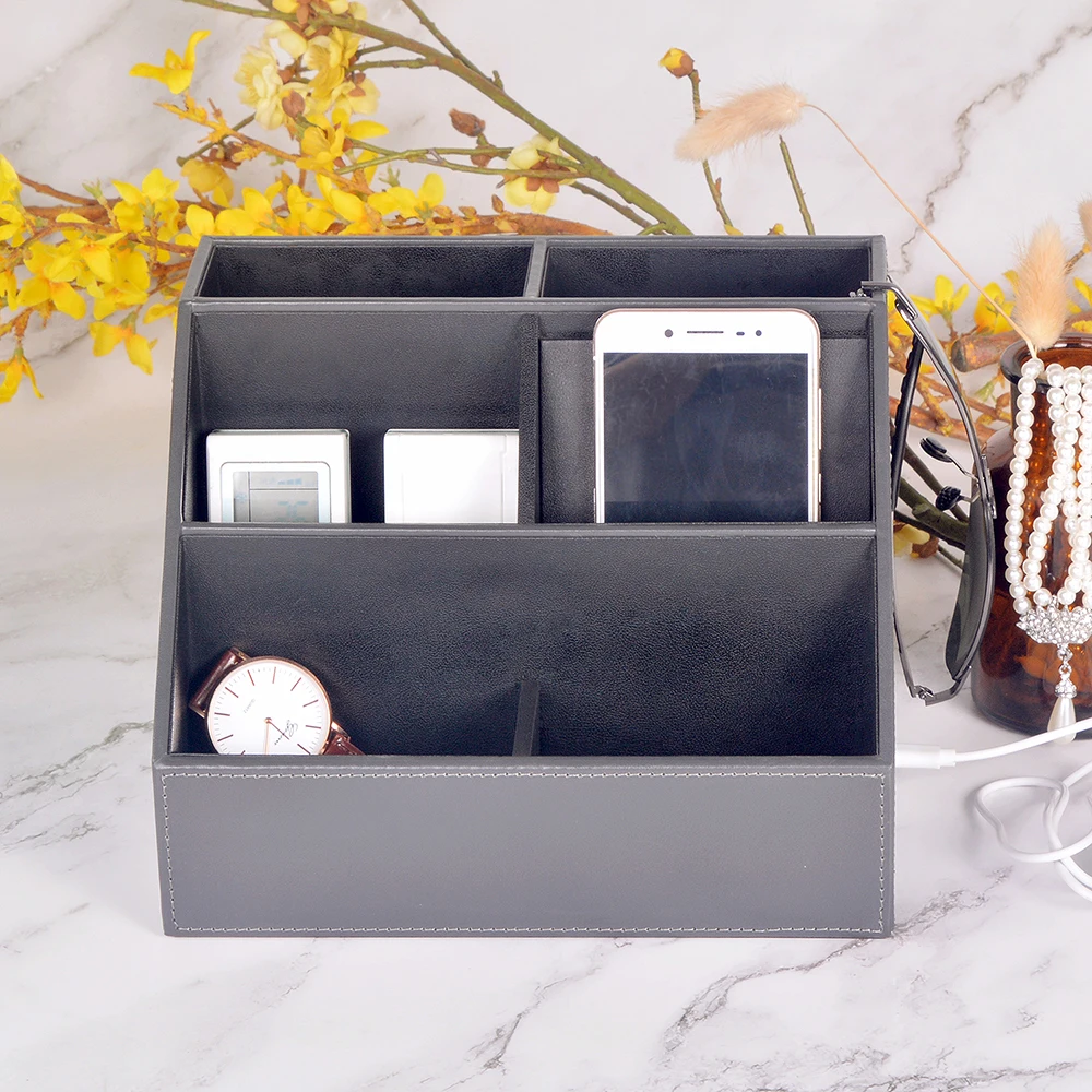 remote control holder remote organizer with wireless phone charger