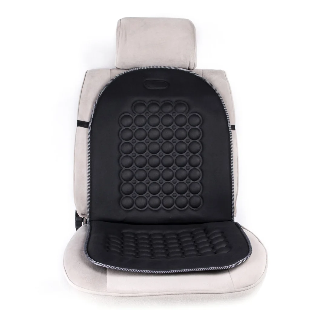 Car magnetic massage cushion PU PVC car seat cover  headrest neck rest cushion memory foam car seat cushion