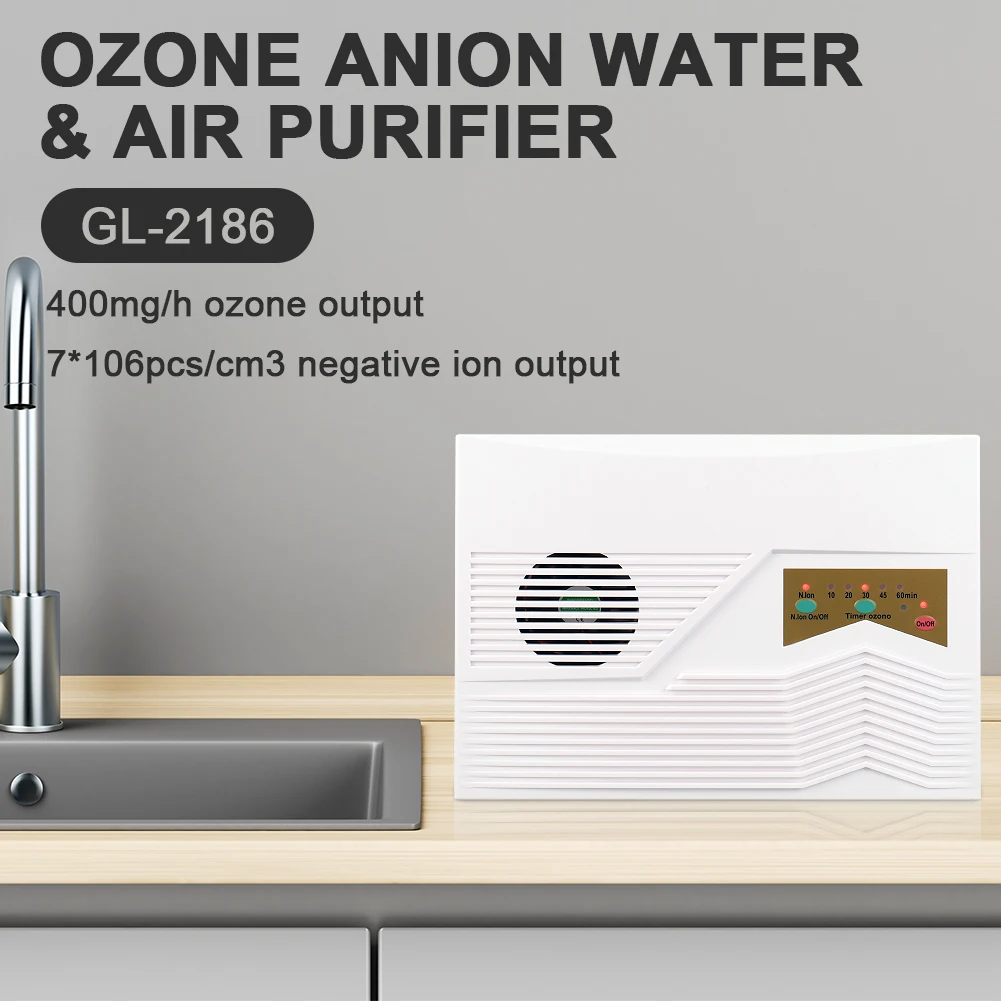 Portable household Food removing fertilizer pesticide residues ozone Fruit and Vegetable cleaning washing machine