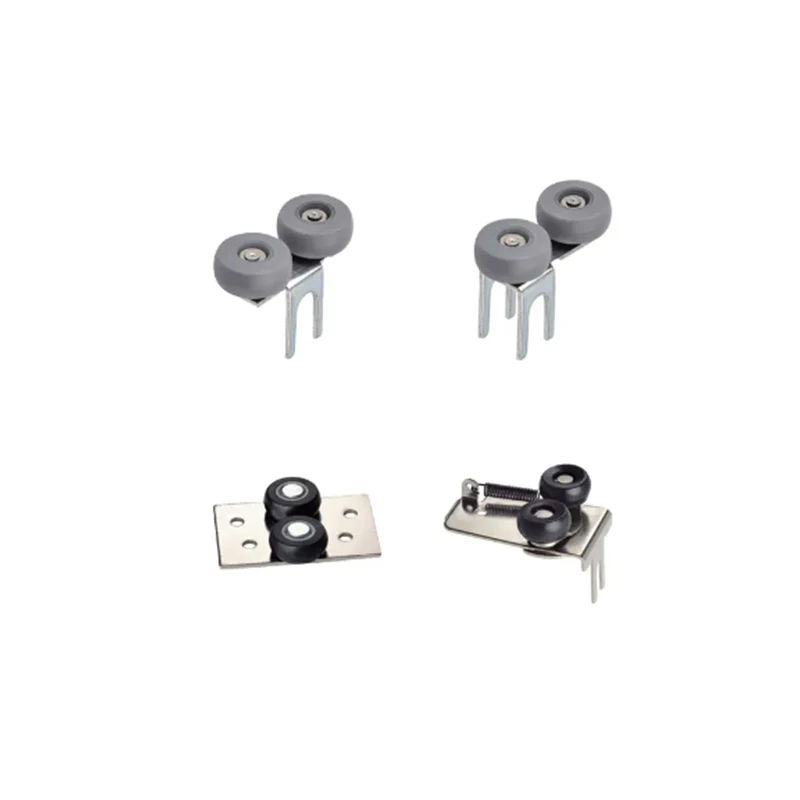 Sliding Door Track System Furniture Parts Accessories Folding Door Rollers