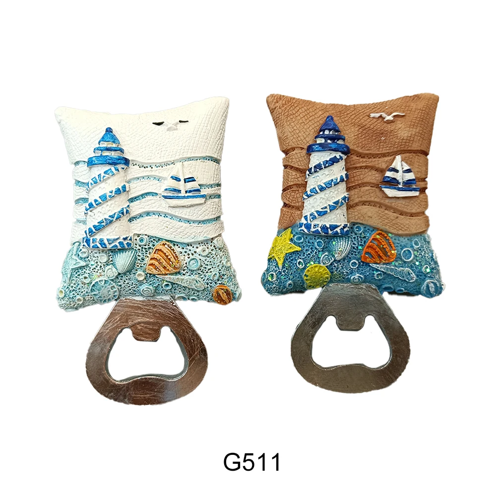 Hot Selling  Beach Magnets  For Tourist Souvenir