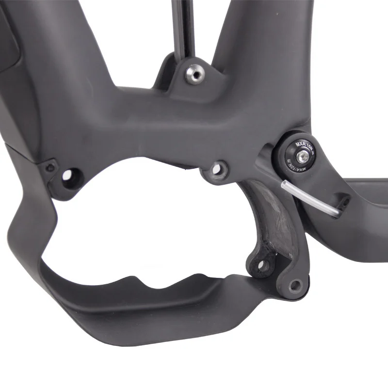  Полная подвеска Enduro Ebike рамы подходят для двигателя Shimano Mid-Drive