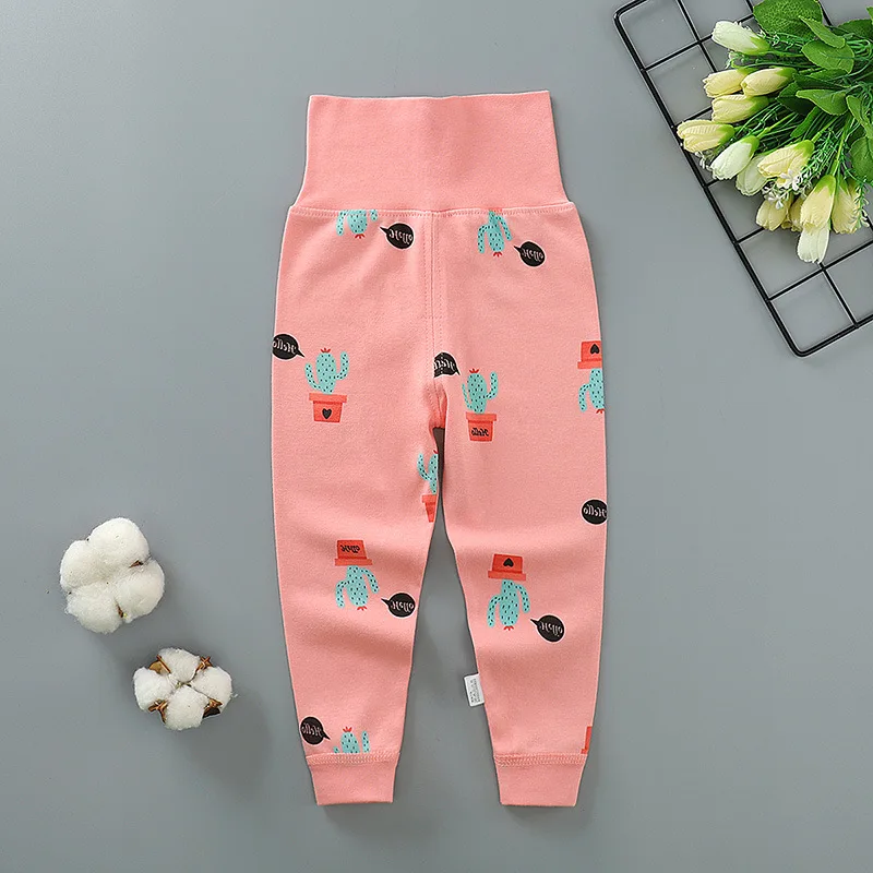 
high waist pants for infants and young children can open 0-5 years old baby 