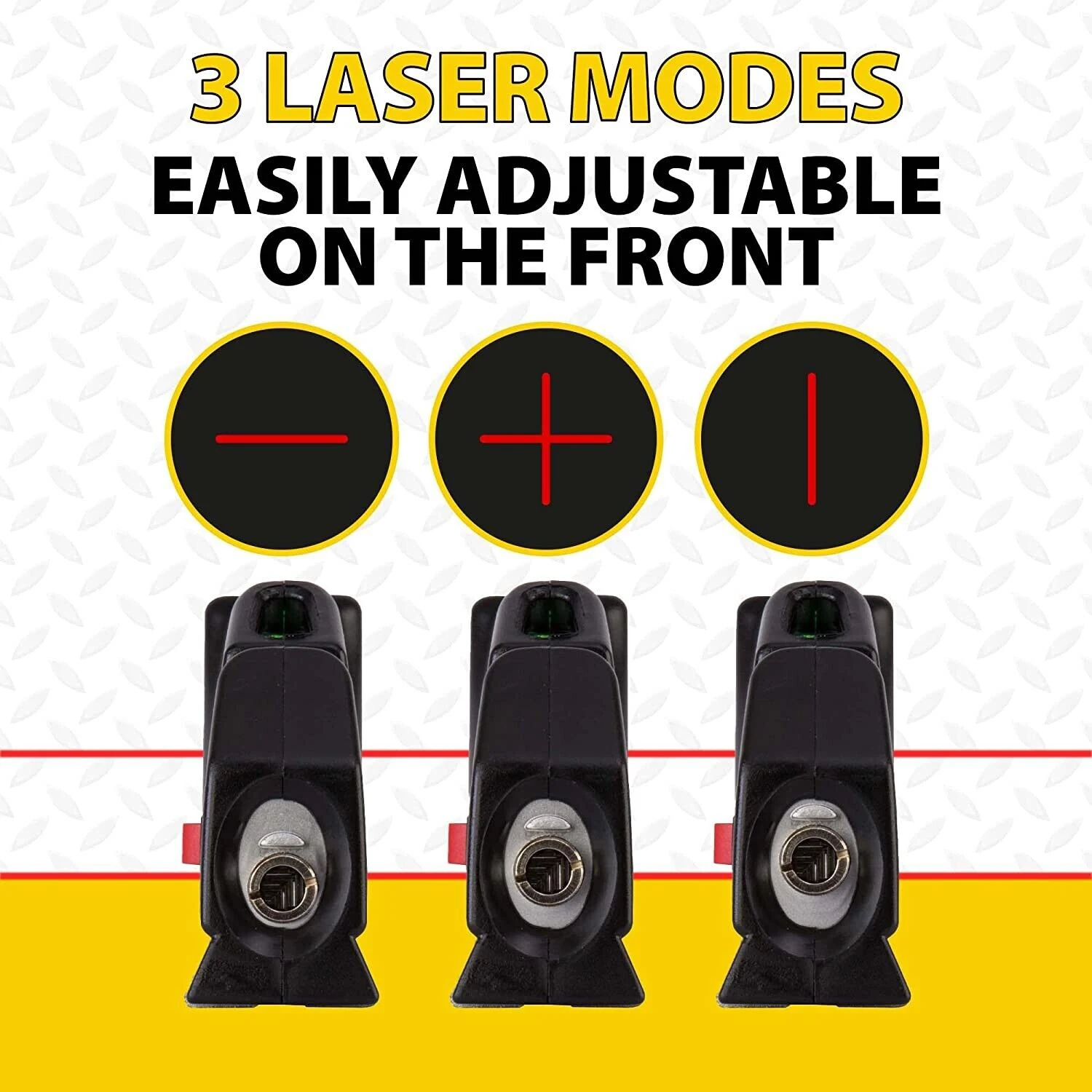 8 in 1  Multi Purpose Laser Level-3X Spirit Levels -3X Red Laser Pointer