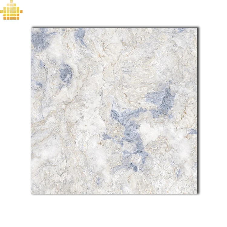 Керамическая мраморная настенная и напольная глазурованная золотистая плитка 800x800 мм для гостиной