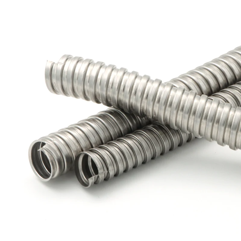 electrical flexible corrugated galvanized steel pipe for wire and cable protection