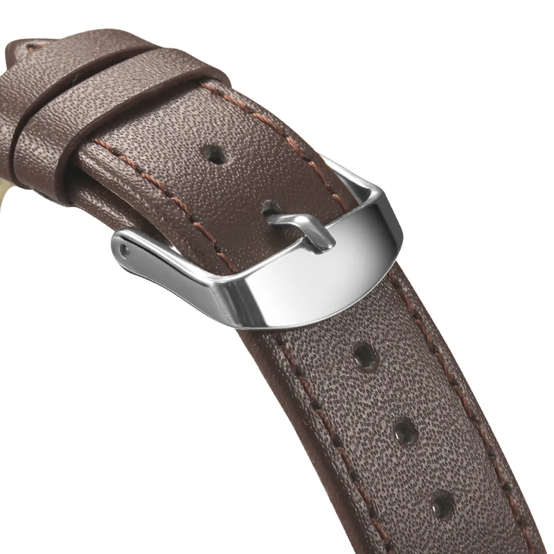 YAZOLE J P45 Quick Release Genuine Leather Watch Band Replacement Custom men hand watch straps Width 20mm 22mm