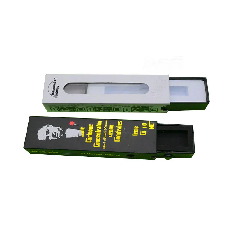 Free Design Biodegradable 510 Empty Refill Cartridges Custom Packaging Boxes