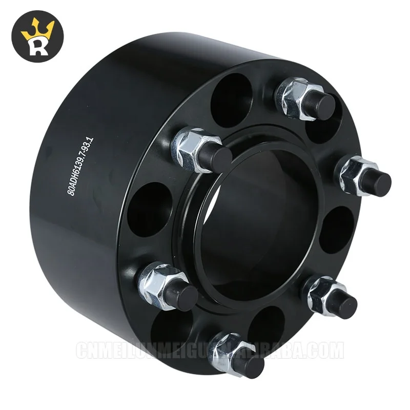 50mm 6x6.5' Forged Aluminum Wheel Spacer Trailer Wheels 6x139.7 Adapter