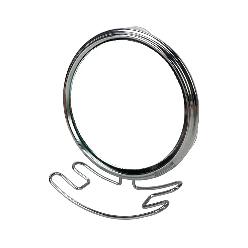 
HELI Fogless make up mirror with razor holder and Tool-Free Mount via suction cups chrome makeup mirror,shaving,table mirror 