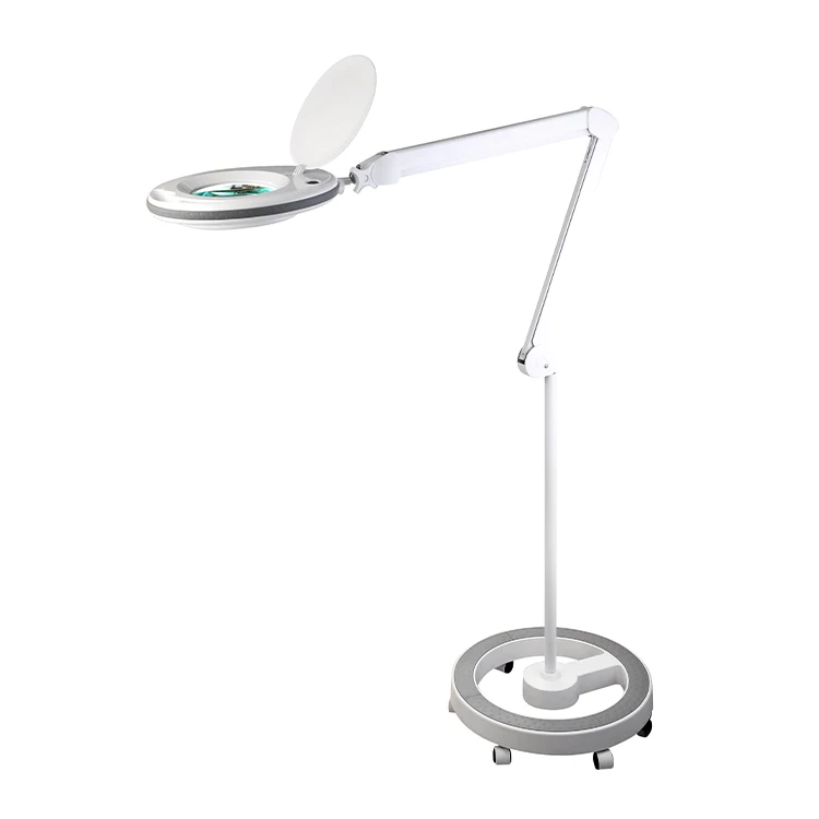 Magnifying Floor Lamp Beauty Makeup Tools Eyelash Light Led Lamp Magnifier Lamp With Touch Switch