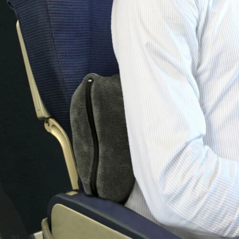 
Light Weight Airplane Travel Blanket Portable Cozy-Soft 2 in 1 100% polyester flannel Blanket and Pillow in Compact Bag 