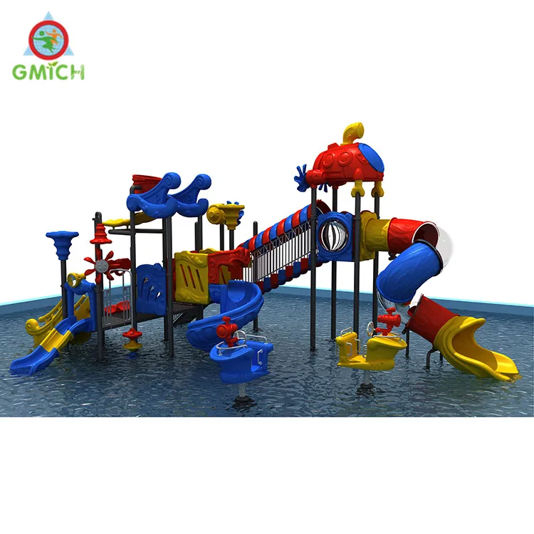JMQ-M002 China factory mini water park water play equipment plastic water playground for sale