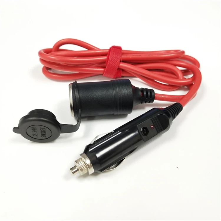 18AWG автомобильный удлинитель для прикуривателя, 5, 9 футов, 10 А