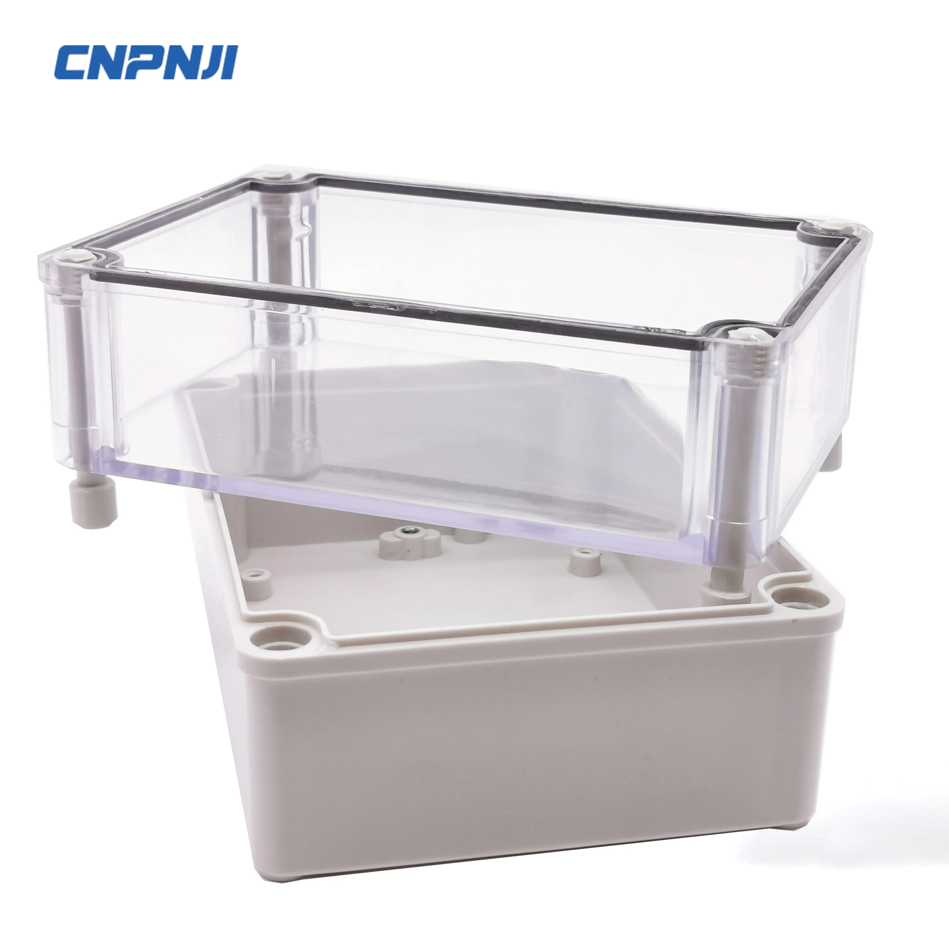 RoHS Listed junction box ip66 Waterproof ABS Outdoor plastic enclosures Enclosure with clear cover