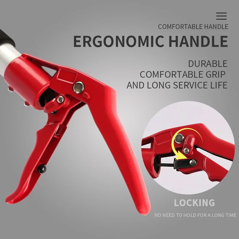 2.1-5.0m Long Reach Extendable pole Fruit picking scissors