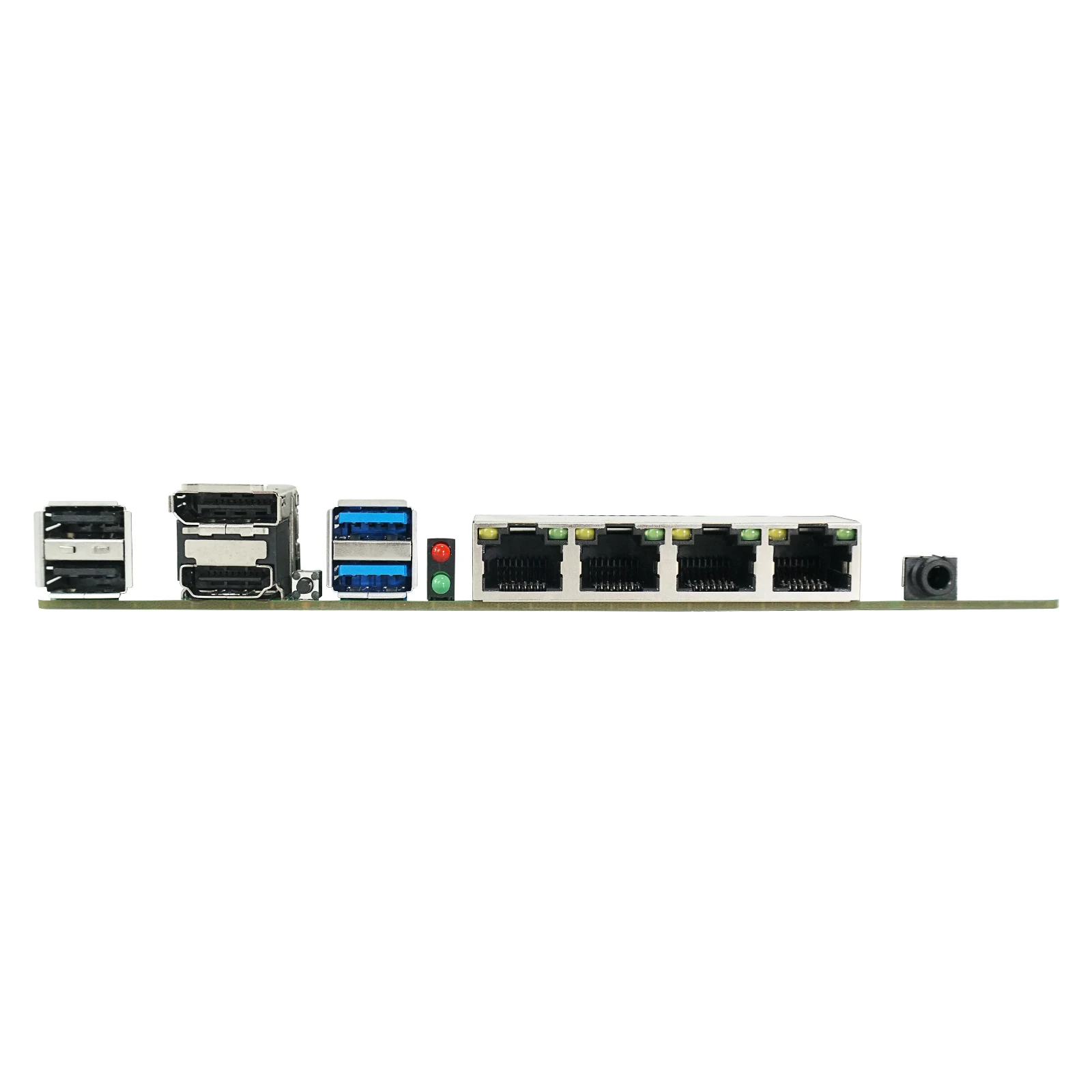 12th Gen InteI N100 NAS Motherboard 6-Bay 6*SATA3.0 4*2.5G i226 1*PCIE X1 1*DDR5 4800MHz Soft Routing Firewall ITX Mainboard