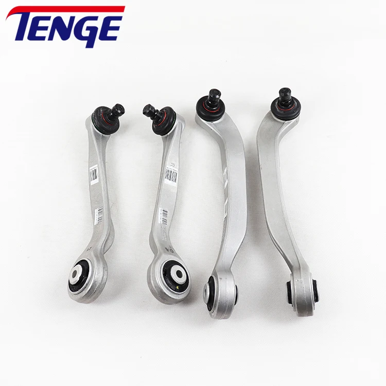 4pc Front Control Arms For Bentley Continental 3W0407505 3W0407506 3W0407509 3W0407510