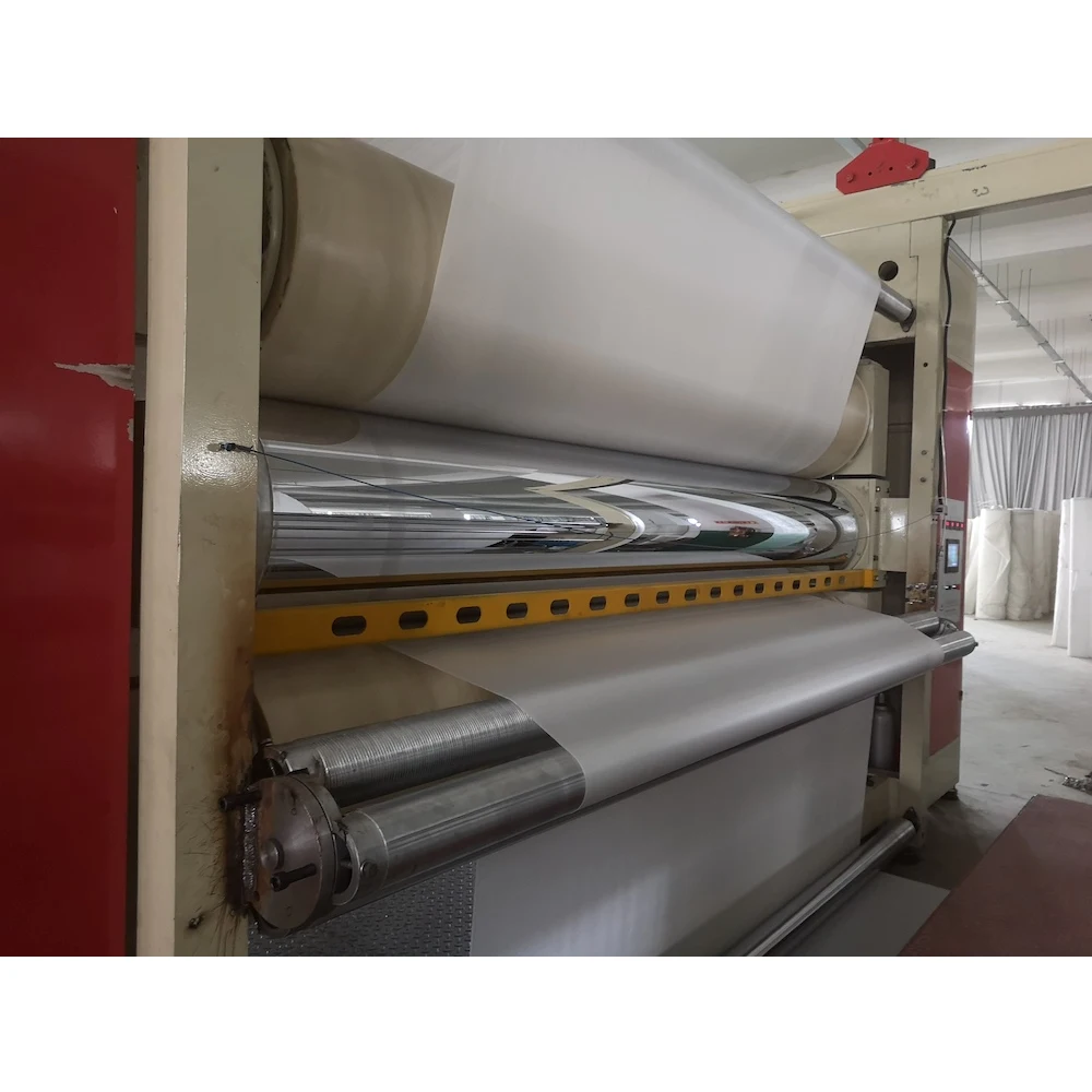 textile two rollers bowls fabric Calender Machine